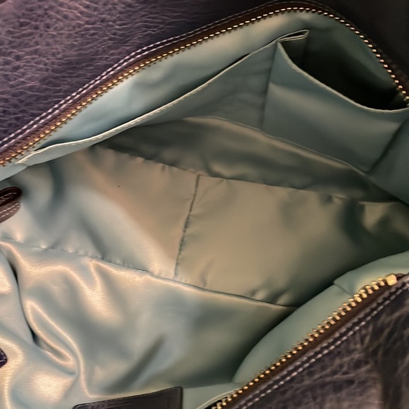 Coach leather shoulder bag. Great condition inside and out. - Picture 11 of 12